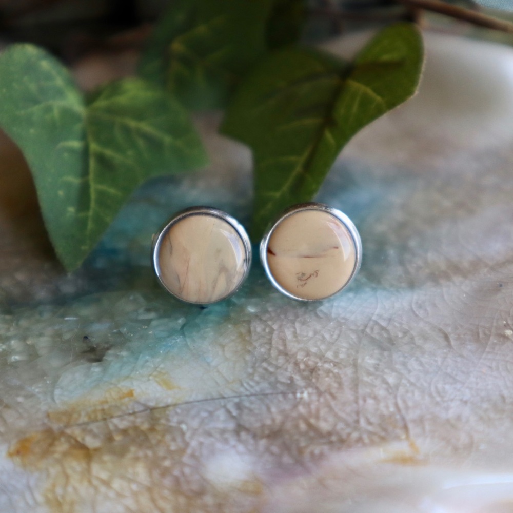 Handmade Polymer Clay Stud Earrings